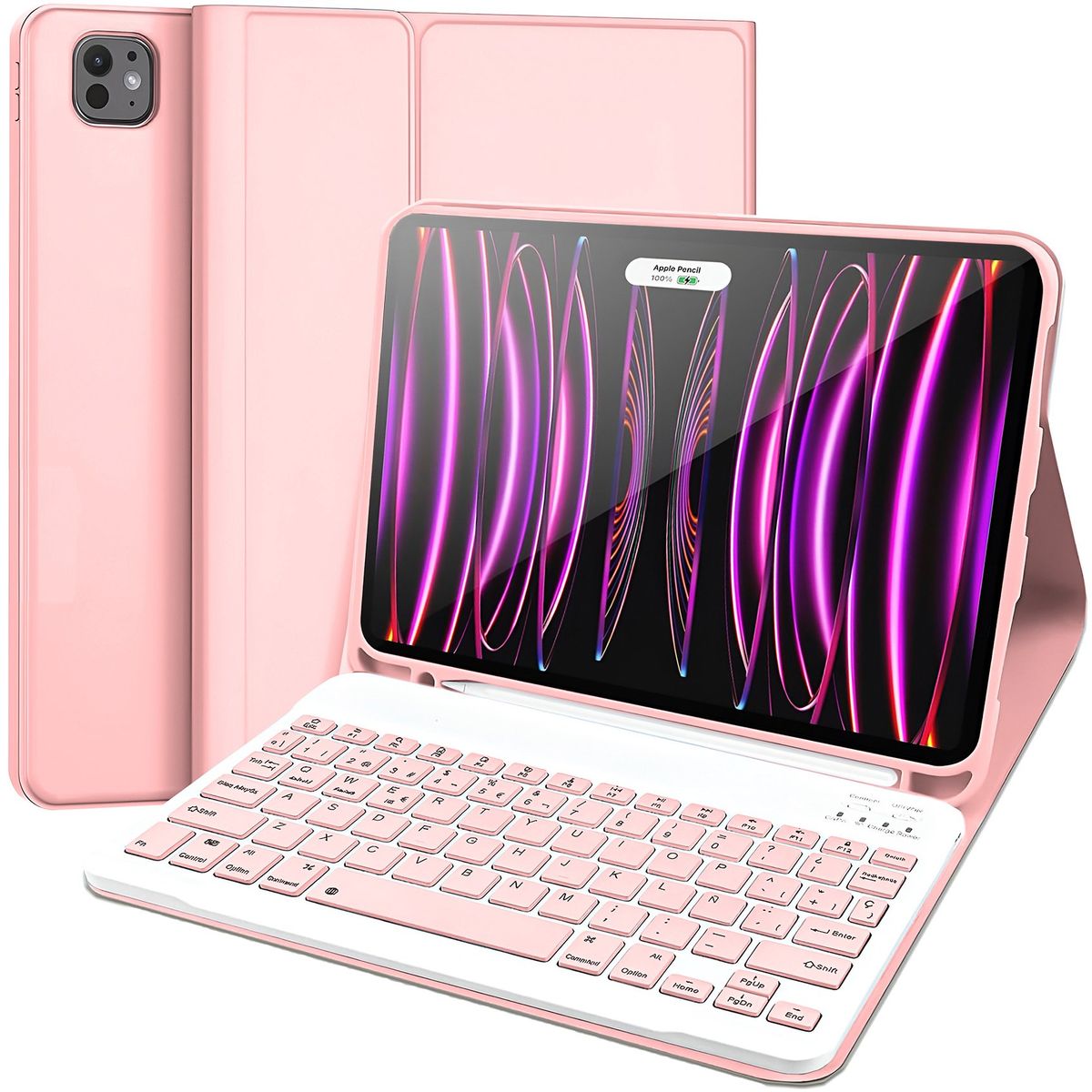 GENERICO - Funda Para iPad Pro 11 2018-2022 Con Teclado Funda 2-3-4th