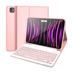 GENERICO - Funda Para iPad Pro 11 2018-2022 Con Teclado Funda 2-3-4th