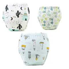 GENERICO - Pack 3 Calzón Control Esfínter DISEÑOS NIÑO ( talla 3 a 4 años)