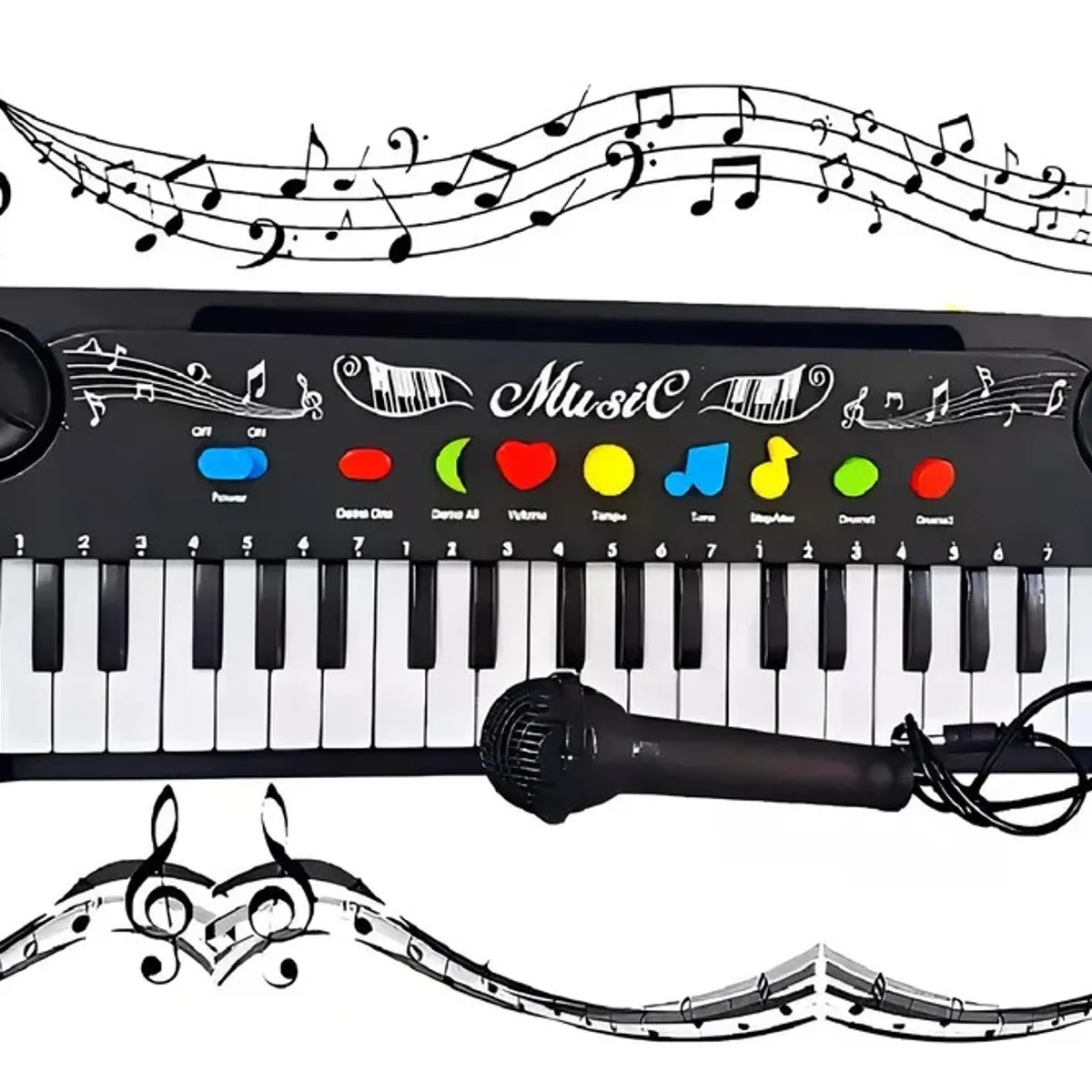 GENERICO - Teclados Musicales Piano Juguete Roro Teclado Musical Niños