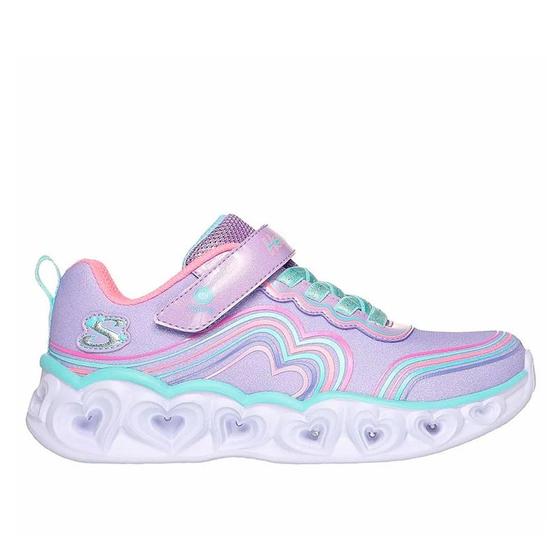 SKECHERS - Zapatillas Urbanas Skechers Niña Heart Lights 302689L-LVMT