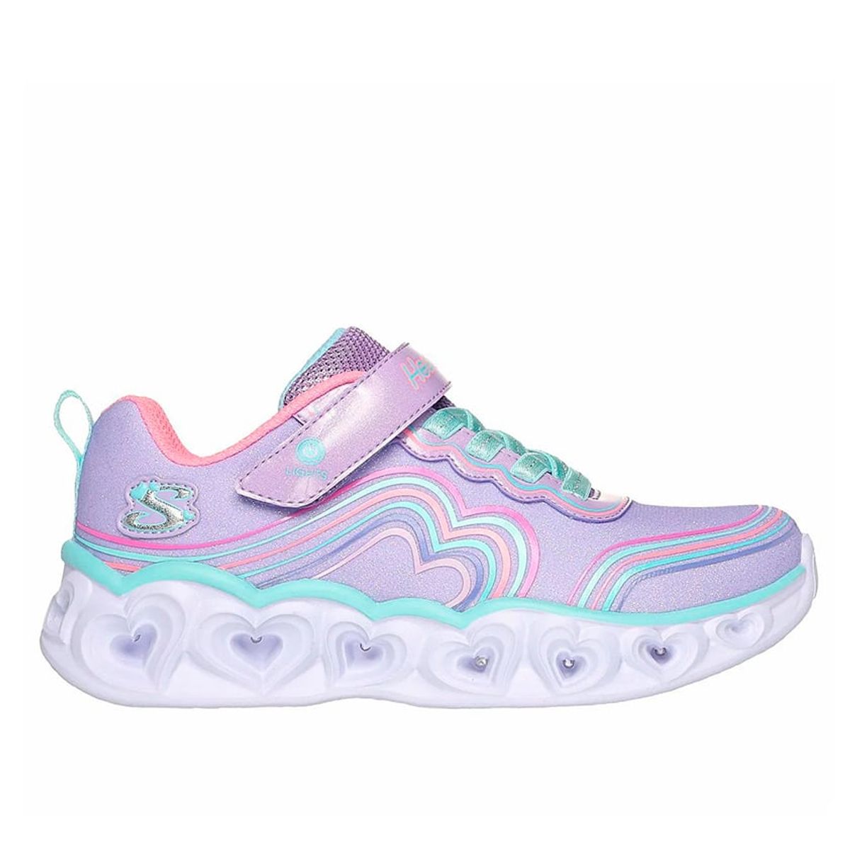 SKECHERS - Zapatillas Urbanas Skechers Niña Heart Lights 302689L-LVMT