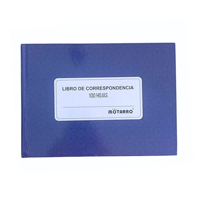 MOTARRO - Libros De Correspondencia De 100 Hojas