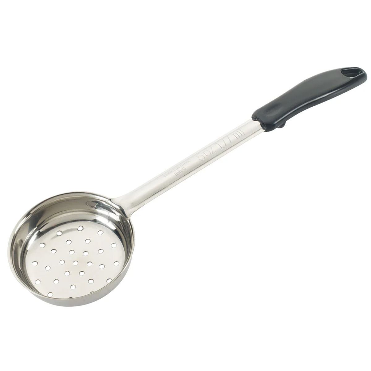 WINCO - Cuchara porcionadora de comida Perforada 6 y 8 OZ (set 2 pcs)