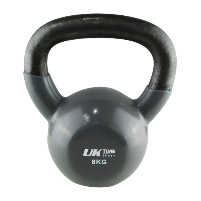 UK TIME - Pesa Mancuerna Rusa Kettlebell Entrenamiento 8kg