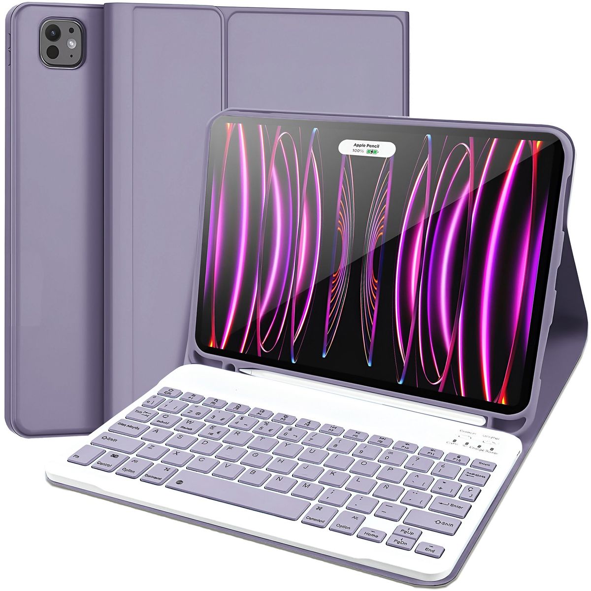 GENERICO - Funda Para iPad Pro 11 2018-2022 Con Teclado Funda 2-3-4th