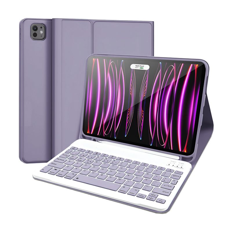 GENERICO - Funda Para iPad Pro 11 2018-2022 Con Teclado Funda 2-3-4th