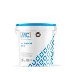GENERICO - MC-PROOF DF 8 - Impermeabilizante Acrilico Altamente Flexible Tin 20 Kg