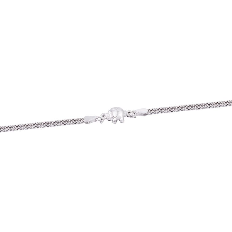JB JOYAS BARON - Pulsera de Plata Esterlina 925 Elefante Protector