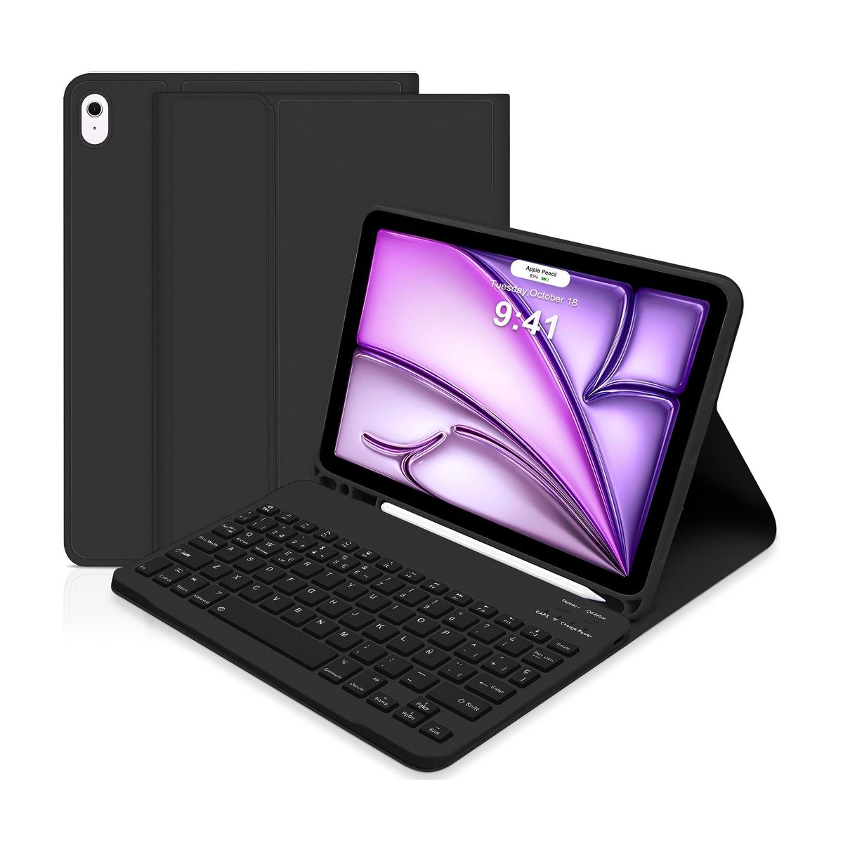 GENERICO - Funda Con Teclado Para iPad Air 6 11 y Air 4-5 10´9 Fundas