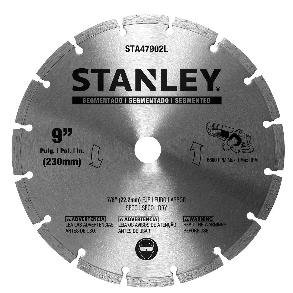 STANLEY - Disco diamantados 9' Stanley STA47902L