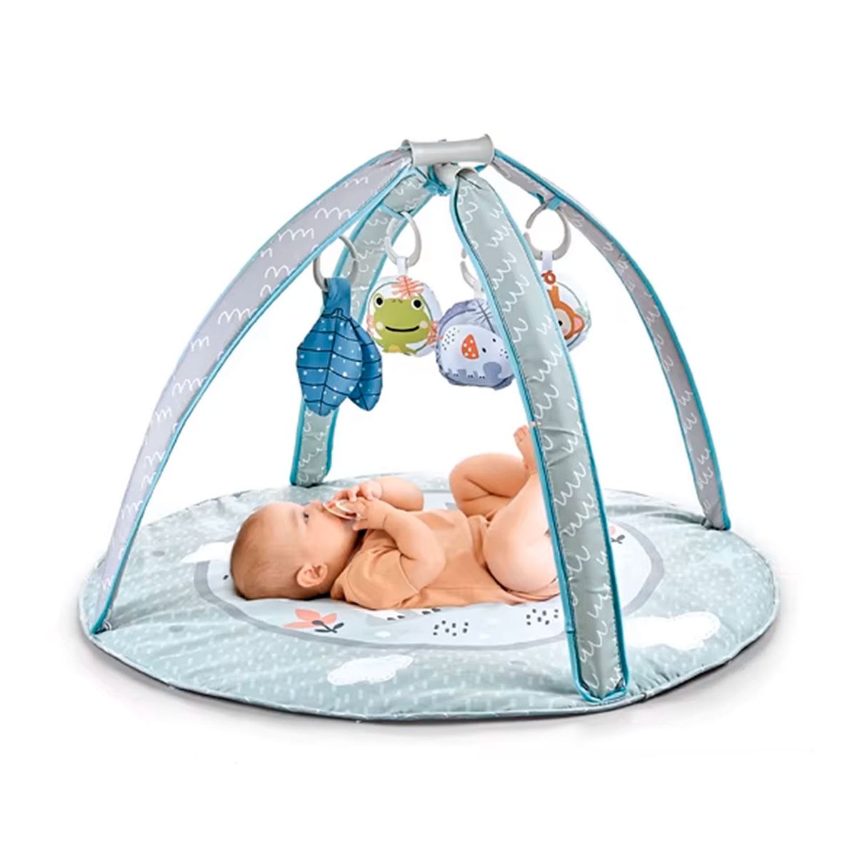 ALPHA - Gimnasio Alfombra Bebe Acolchado Fluffy Baby Centro de Juego