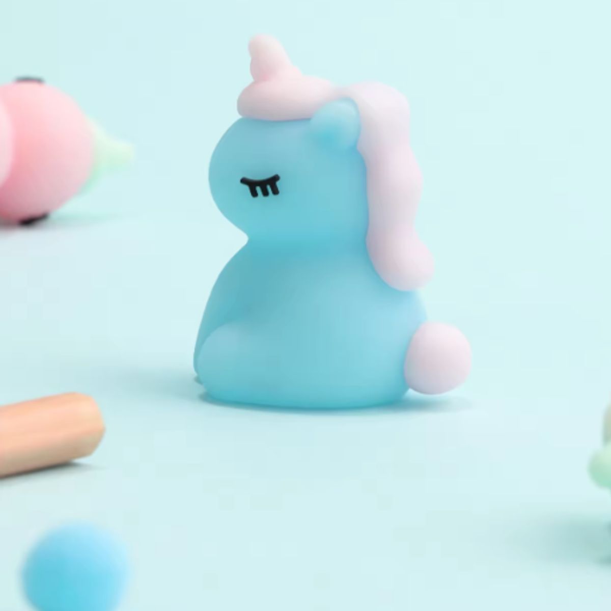 PANGUI TOYS - Pack 2 Gomas De Borrar Unicornios 3d Kawaii