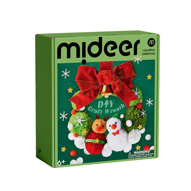 MIDEER - Kit de manualidades corona de navidad Mideer