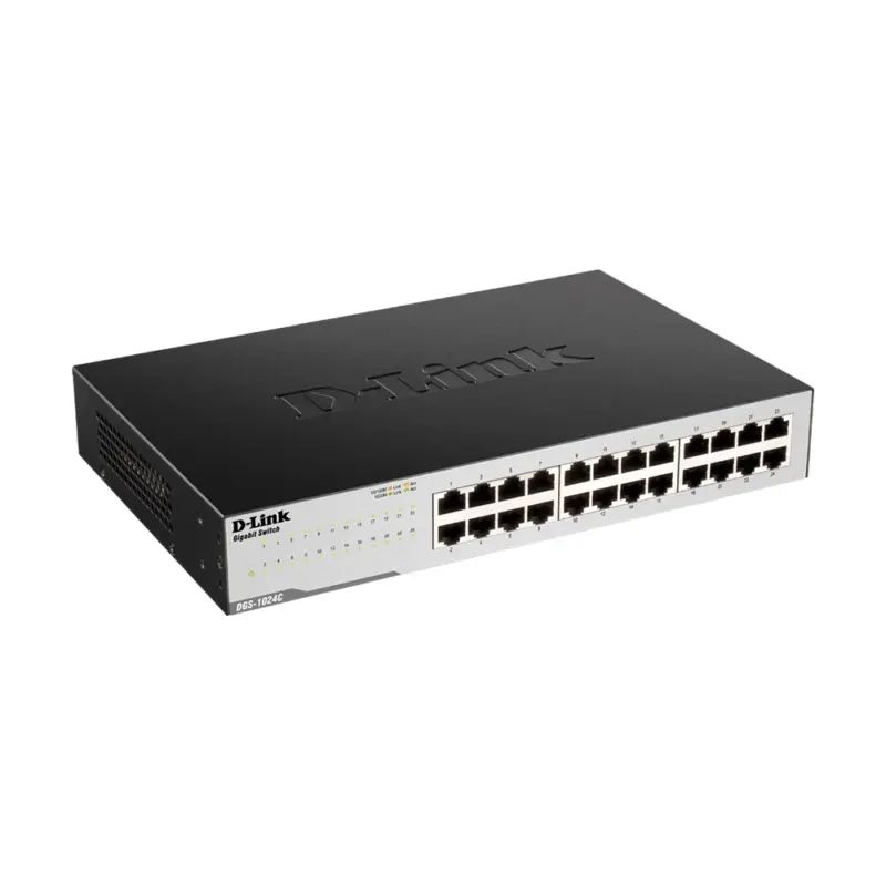 DLINK - Switch D-Link DGS-1024C 24x puertos 101001000Mbps