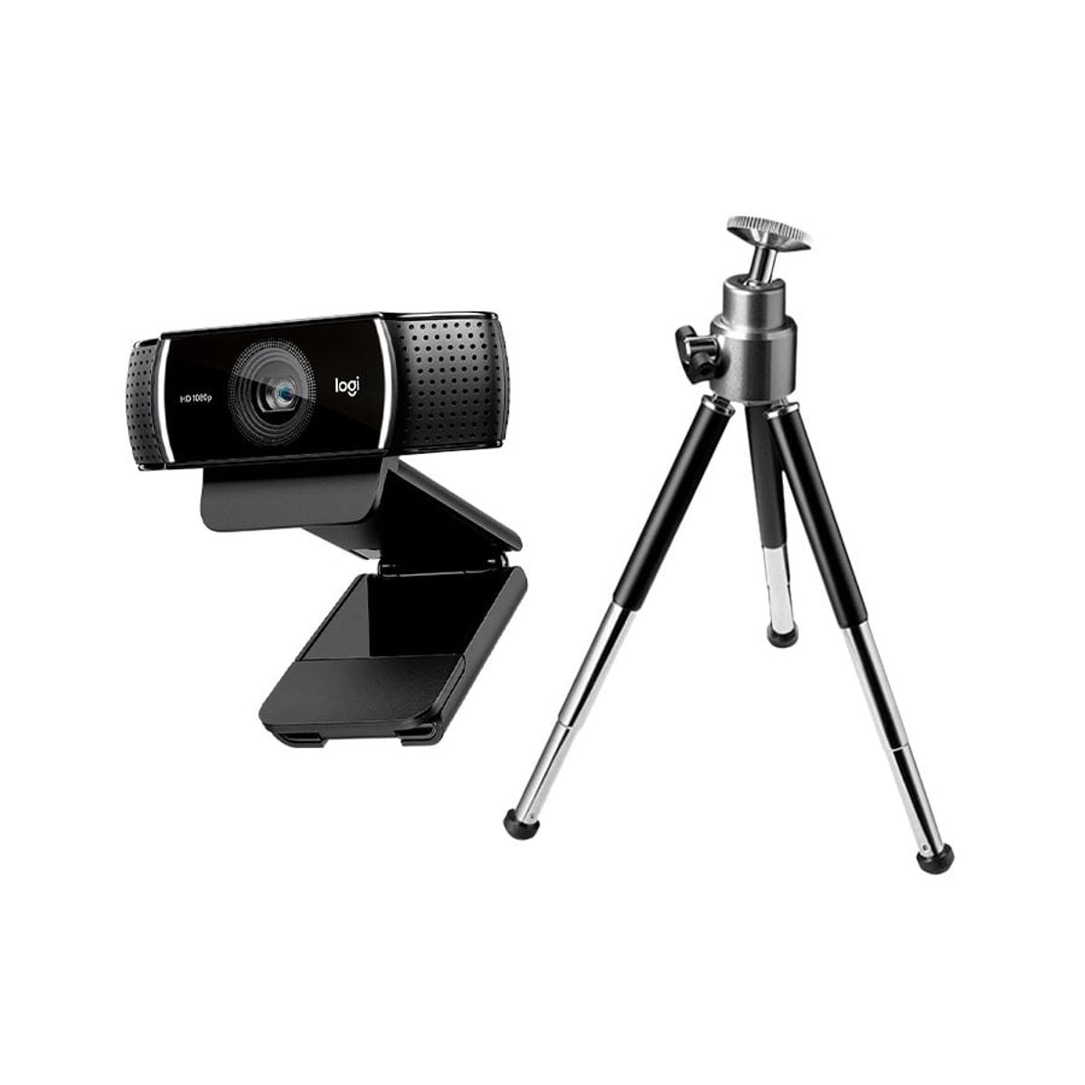 LOGITECH - Webcam Cámara Web Logitech C922 Pro Full HD con Trípode