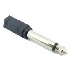GENERICO - Adaptador AUDIO 3.5 mm a 1/4 mono