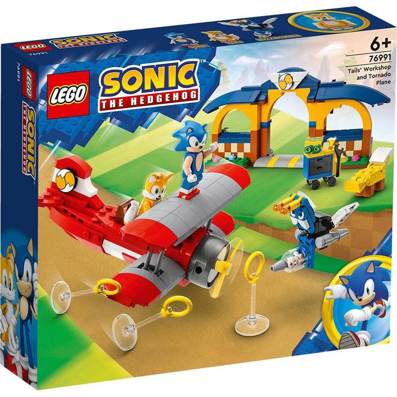 LEGO - Lego Sonic (76991) Taller Y Avión Tornado De Tails