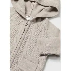 MAYORAL - Elegante Cárdigan tricot cremallera recién nacido