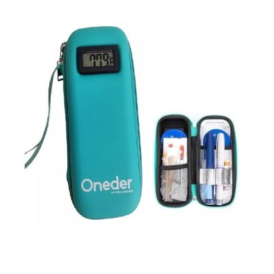 Imagen 2 del producto Estuche De Viaje Cooler Bolso Porta Insulina Diabéticos Verde