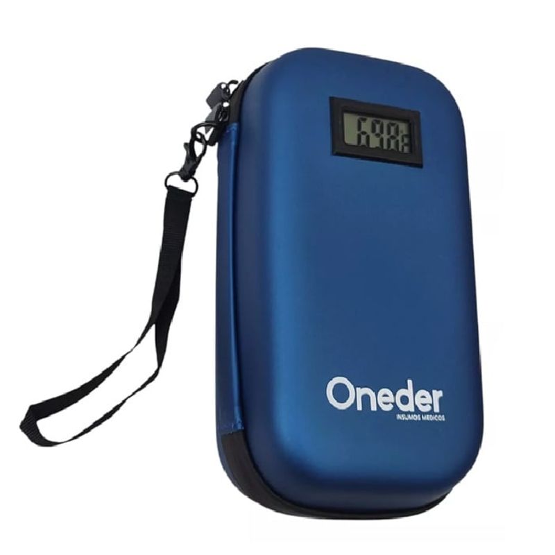 GENERICO - Estuche De Viaje Cooler Bolso Porta Insulina Diabéticos Azul