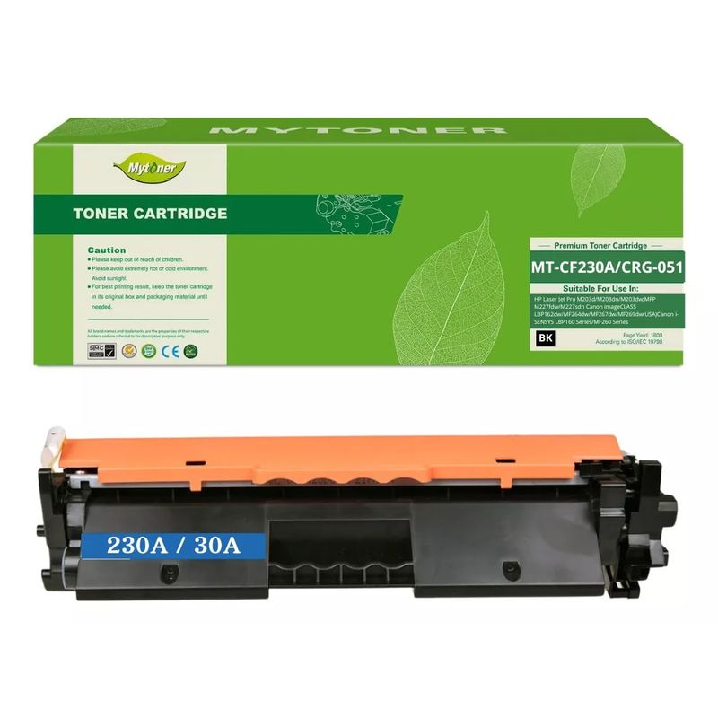 GENERICO - Tóner Para HP 230A 30A CF230A Láserjet Pro Cartridge Premium
