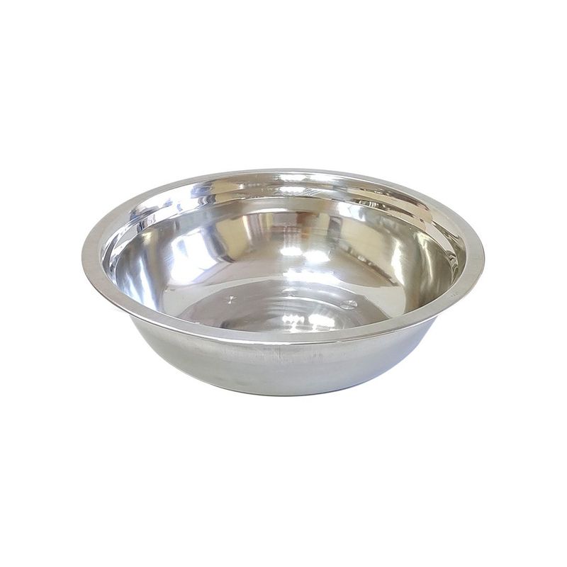 GENERICO - BOWL DE ACERO INOXIDABLE 22CM