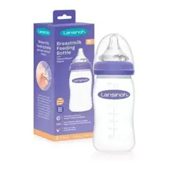 LANSINOH - Mamadera Boca Ancha Natural Wave 240ml