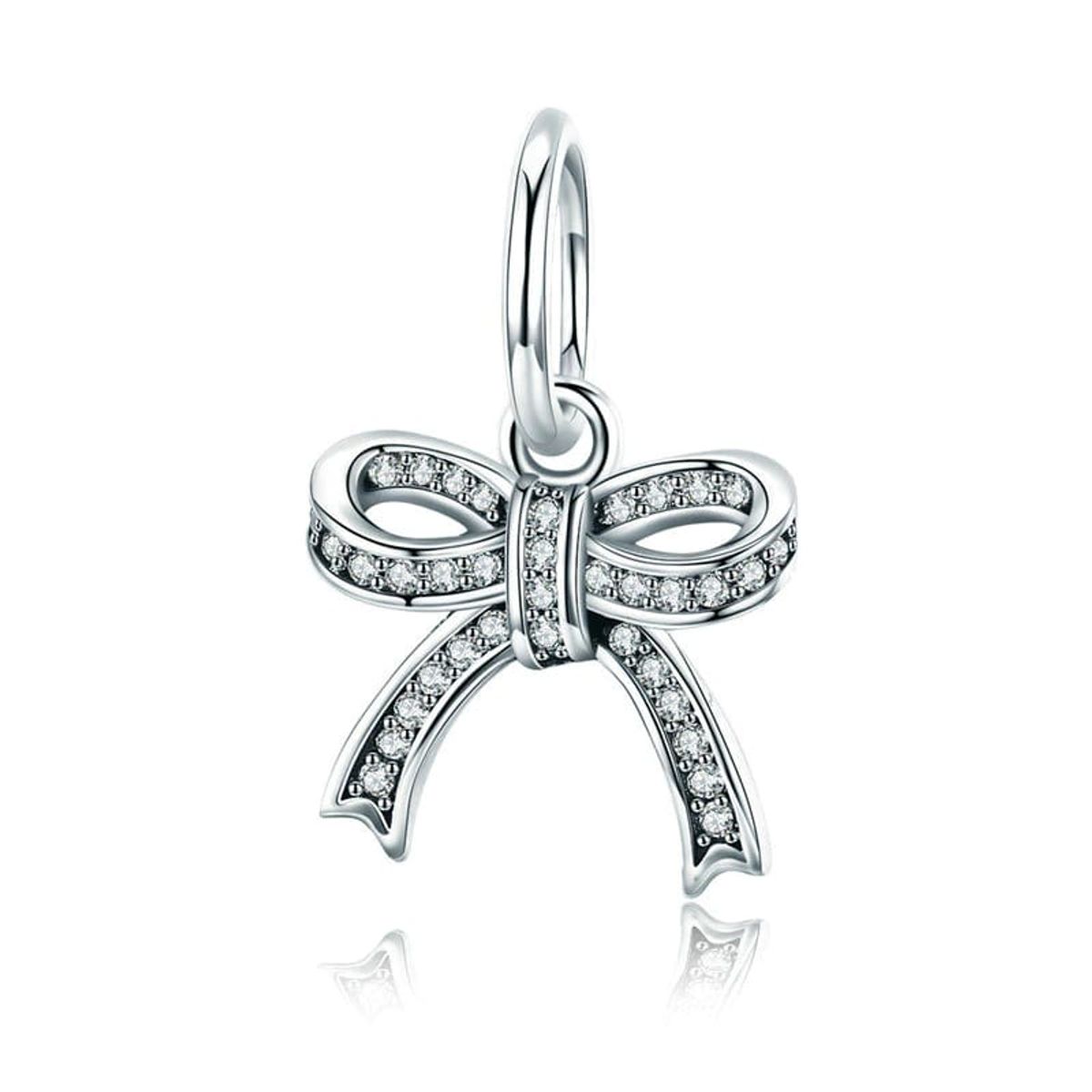 TODOJOYAS - Charm Dije Plata 925 Cinta Regalo