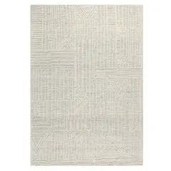 ELEMENTS & CO - Alfombra Wool Hobson Greige 240x340 cm