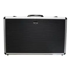 MEKSE - MALETIN DE ALUMINIO PARA 8 MICROFONOS NEGRO