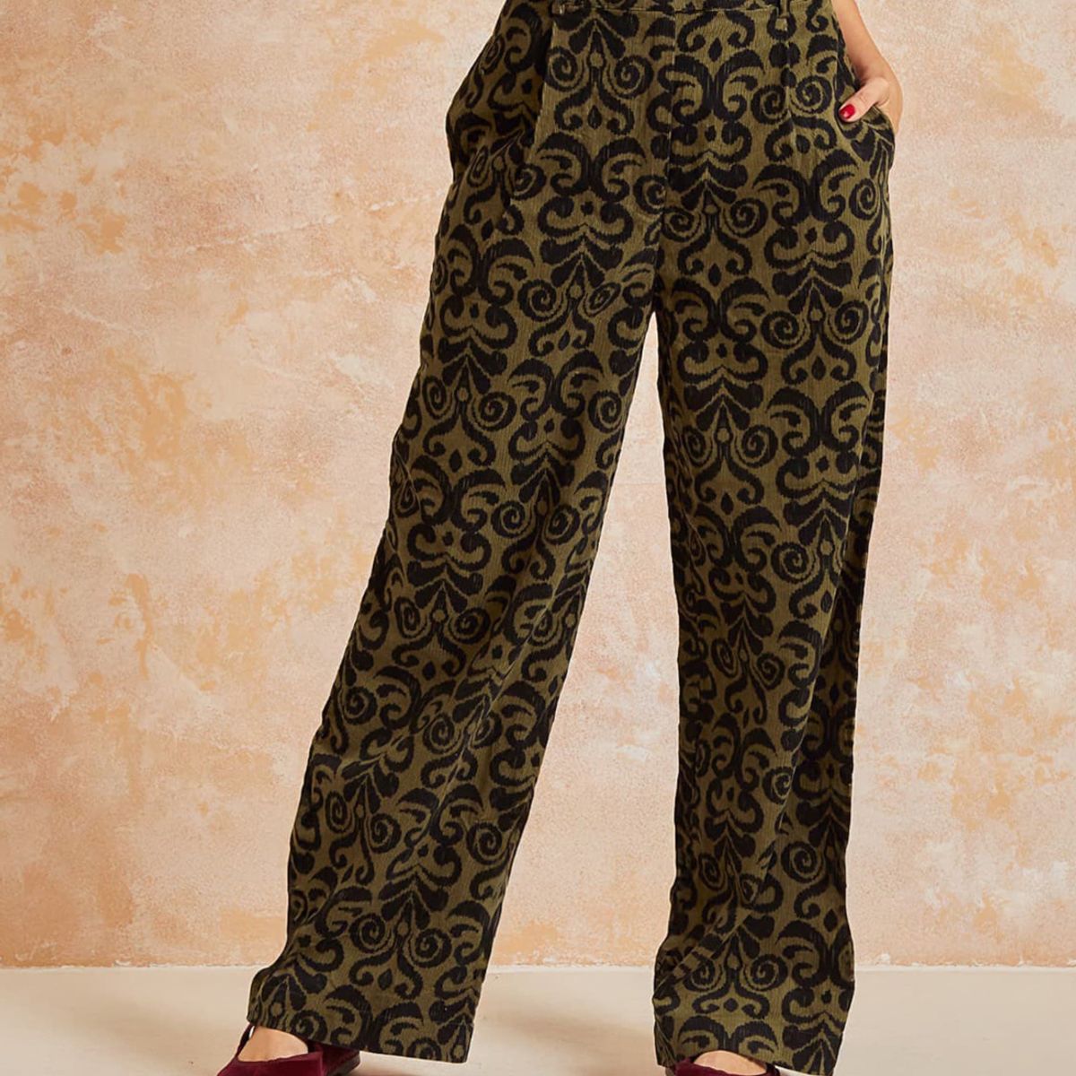 LOUNGE - Pantalón Cotelé Boho LOUNGE