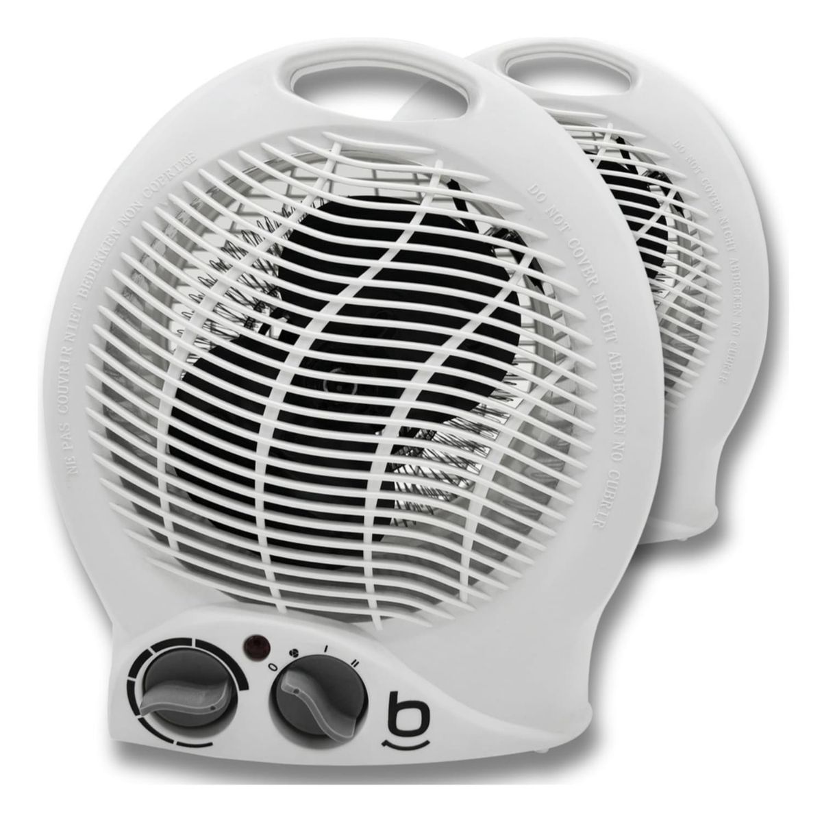 B FRESH - Pack 2 Termoventilador Estufa Calefactor Electrico Bf-150