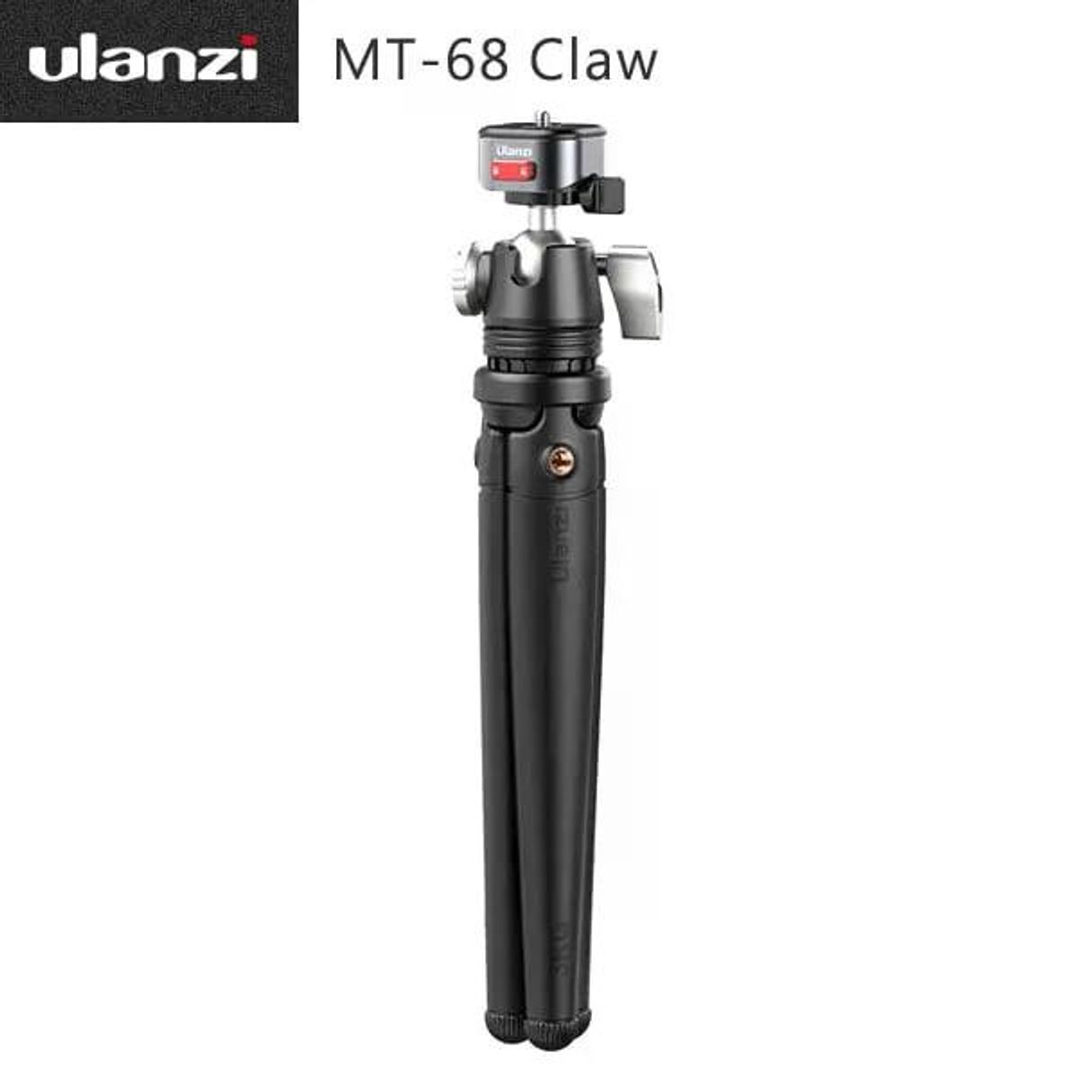 ULANZI - Ulanzi MT-68 CLAW T061CNB1 Trípode Flexible Galleta Desmontable