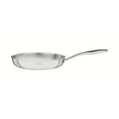 TRAMONTINA - Sartén Grano de acero inoxidable cuerpo triple con mango 20 cm 1,2 L
