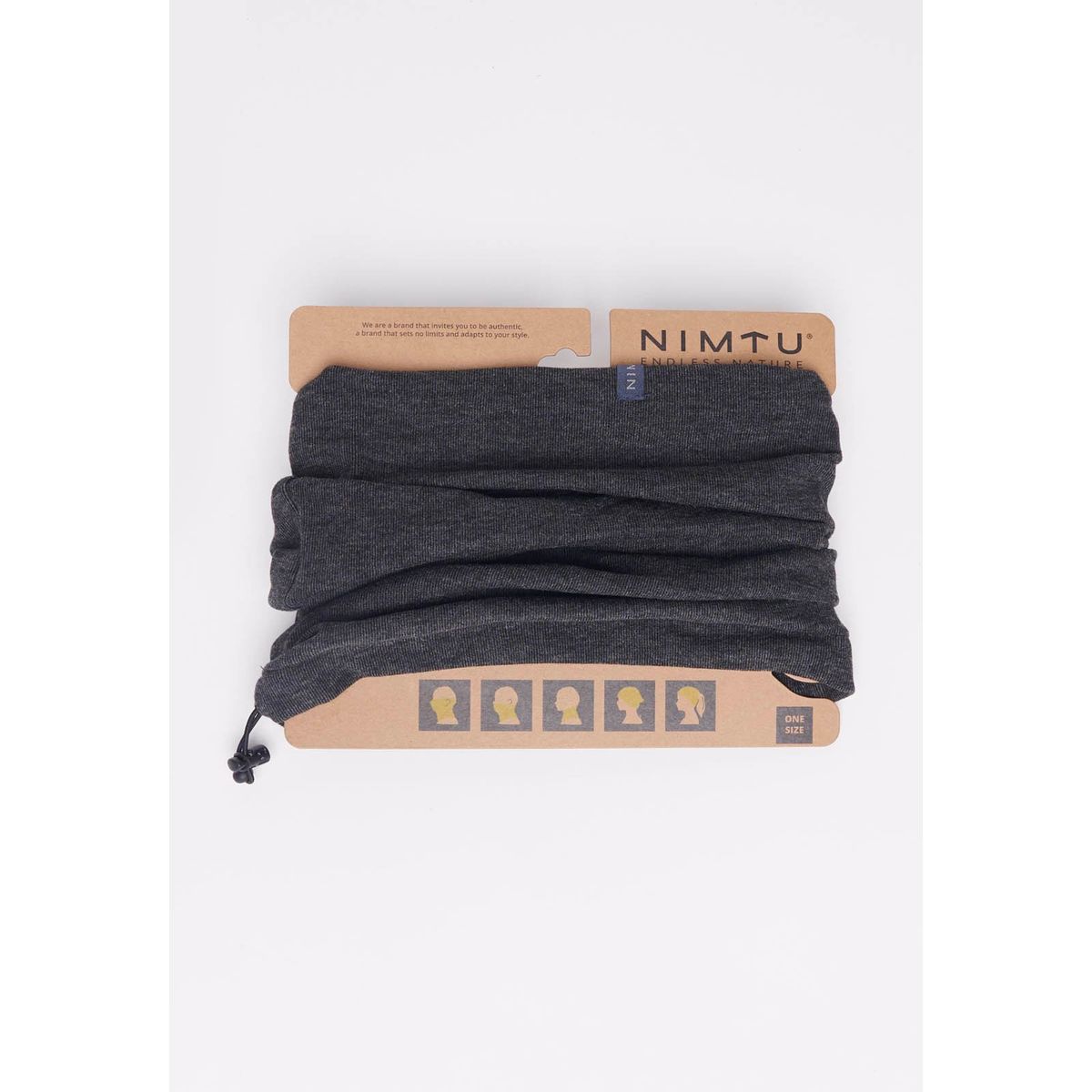 NIMTU - Buff Loncomilla Casual Negro Nimtu