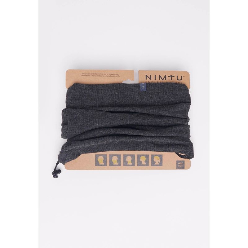NIMTU - Buff Loncomilla Casual Negro Nimtu