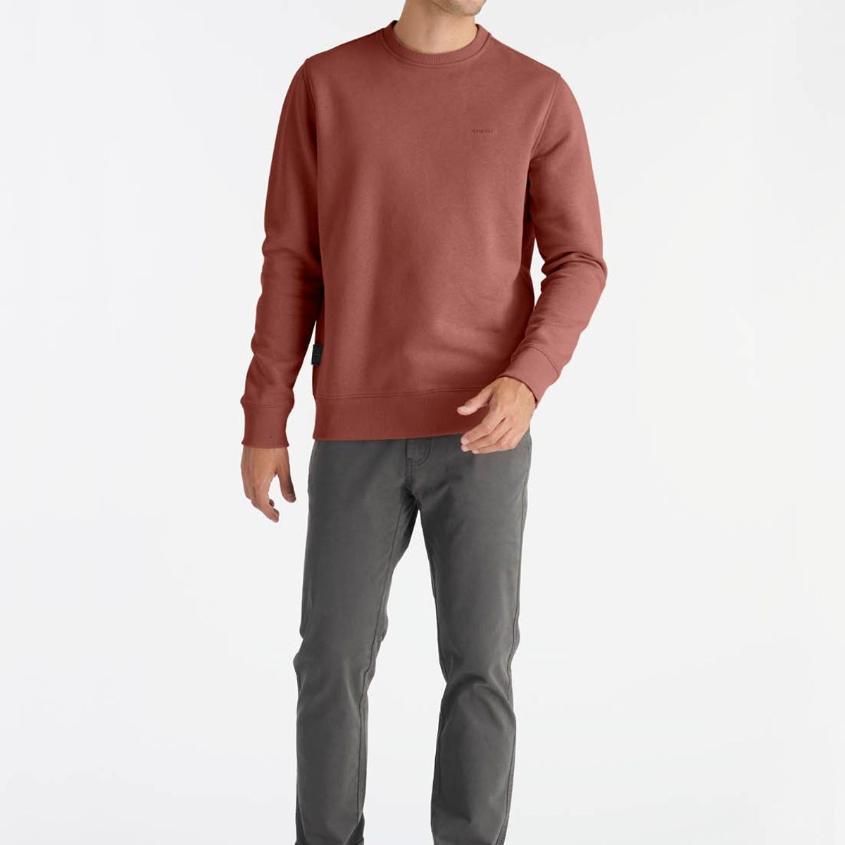 NIMTU - Polerón Limari Casual Rojo Nimtu