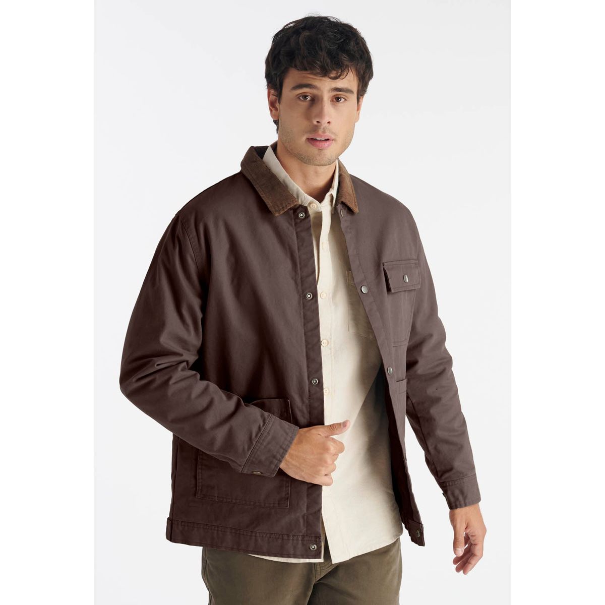 NIMTU - Chaqueta Trancura Casual Gris Nimtu