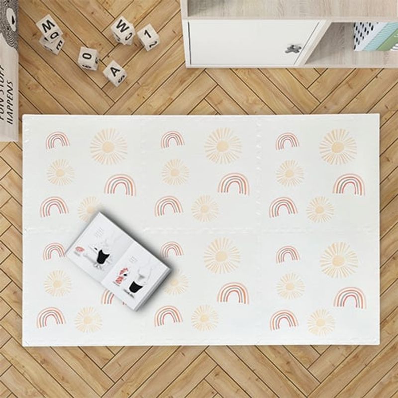 PARETI KITCHENETTE - TATAMI GOMA DE EVA 60060012mm RAINBOW WHITE