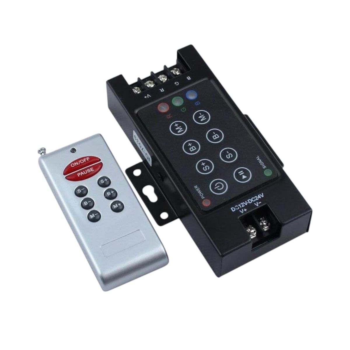 GENERICO - Control Remoto Para Cinta Led RGB 12-24v 288w Profesional