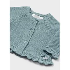 MAYORAL - Abrigo Rebeca tricot recién nacida