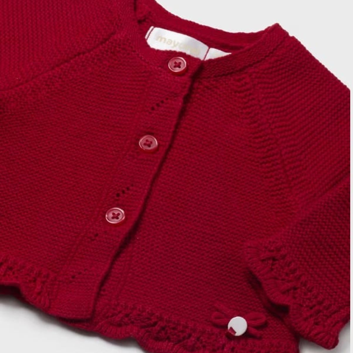 MAYORAL - Abrigo Rebeca tricot recién nacida