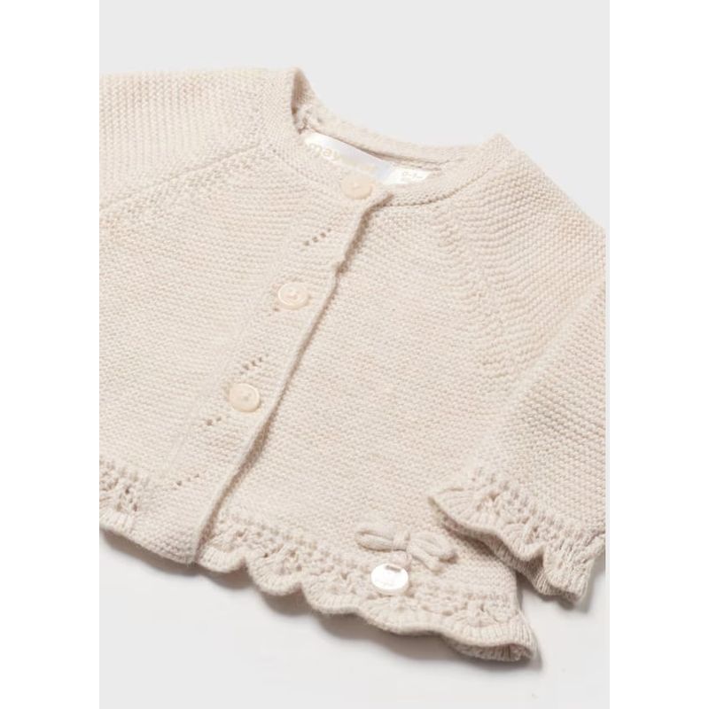 MAYORAL - Abrigo Rebeca tricot recién nacida