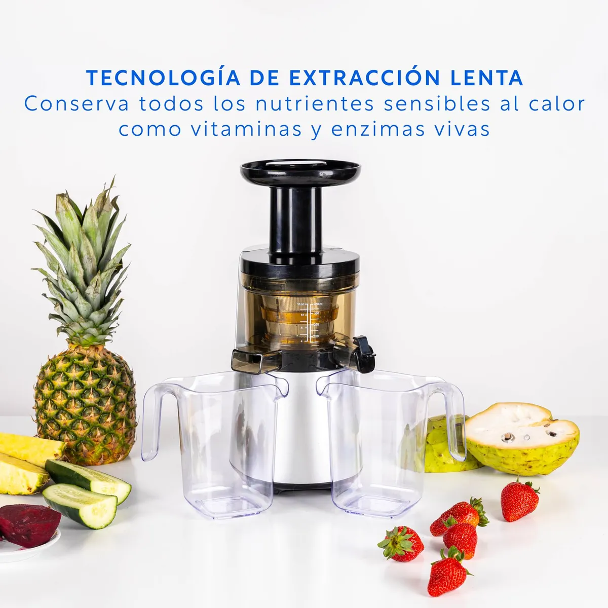 EASYWAYS - Prensadora de Jugo En Frio Slow Juicer Pro EasyWays