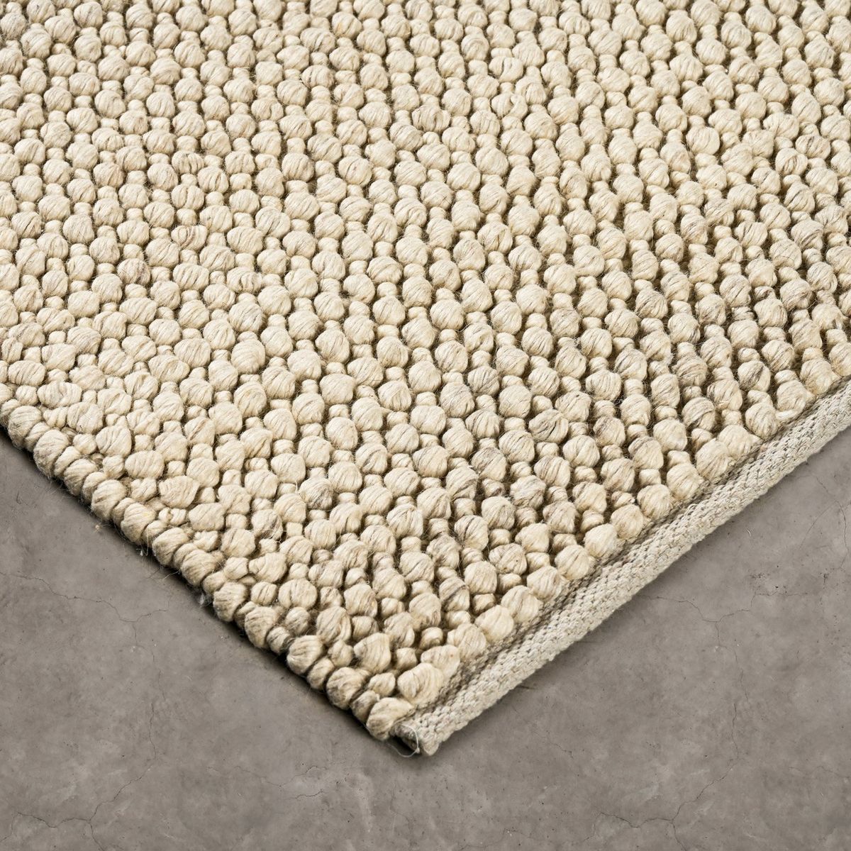 ELEMENTS & CO - Alfombra Wool Knots Multi Beige 200x290 cm