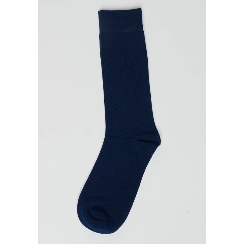 NEW MAN - Calcetín Básico Business Azul Newman