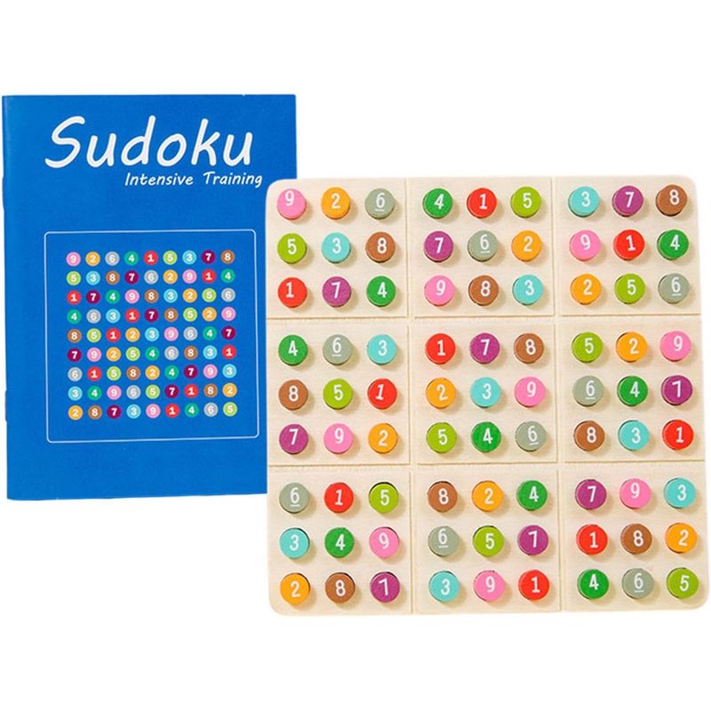 PANGUI TOYS - Sudoku portátil de madera