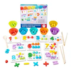 PANGUI TOYS - Juego didáctico de matemáticas concretas y motricidad fina