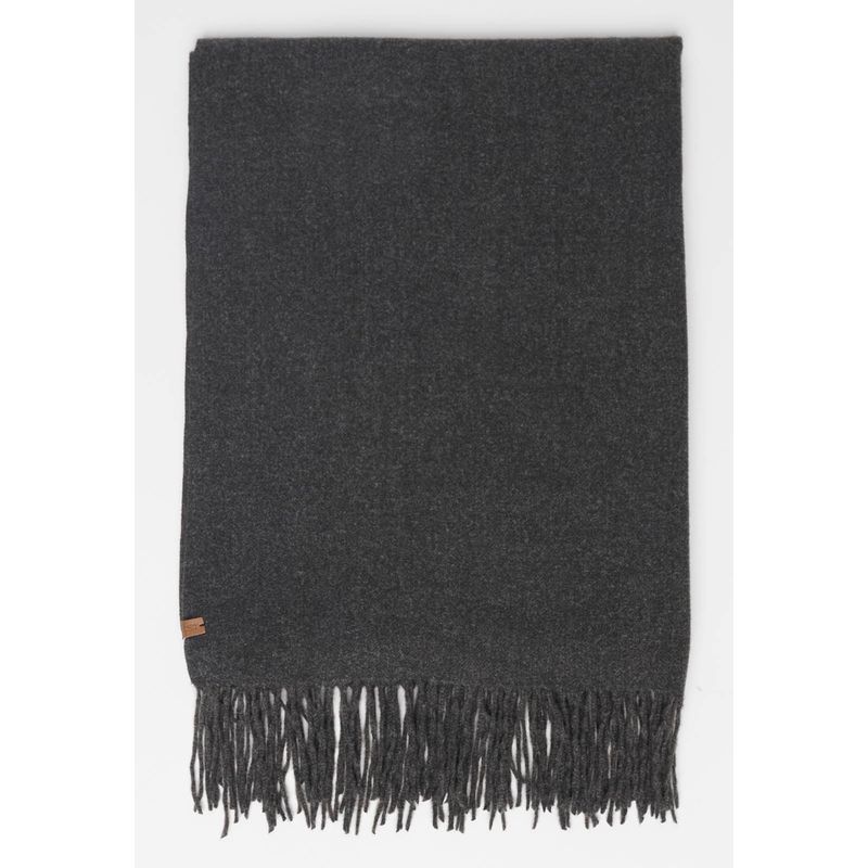 NEW MAN - Bufanda Básica Heritage Gris Newman